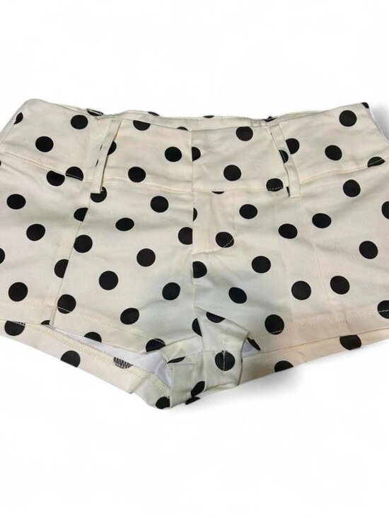 Pants - Polka dot micro shorts in excellent condition